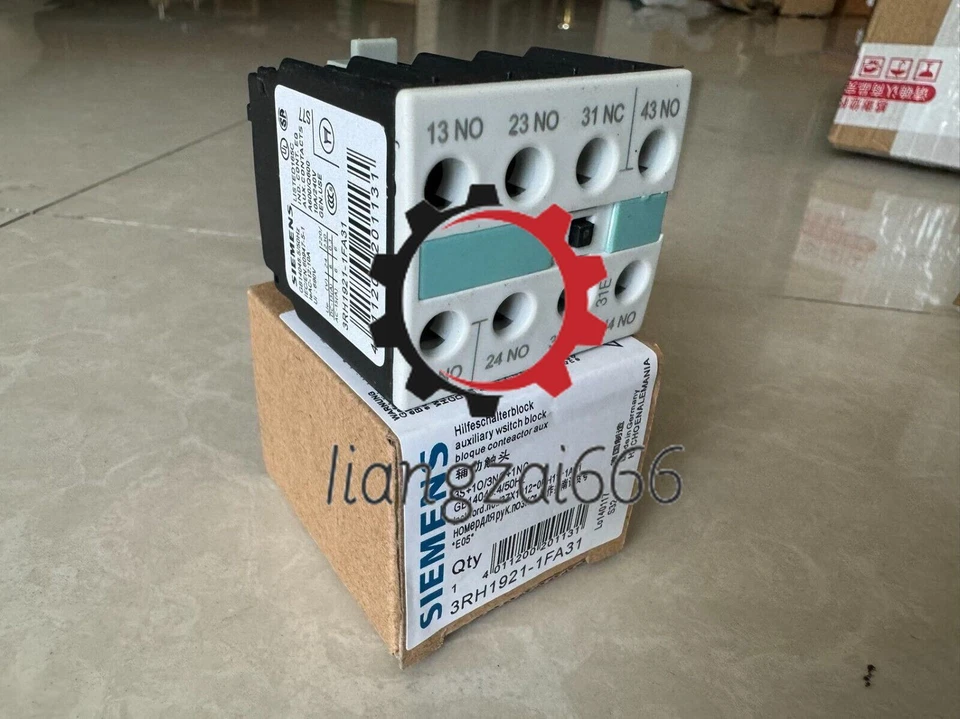 SIEMENS 3RH1921-1FA31 Auxiliary Switch New One Free Shipping 3RH19211FA31 - Image 2 of 4