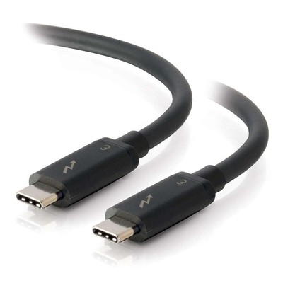 C2G-1.5ft (0.46m) Thunderbolt  3 Cable (40Gbps)