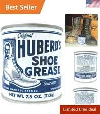 Heavy Duty 7.5oz Leather Conditioner by Huberd’s - Protects and Restores Leather