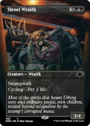 Street Wraith 429 Borderless Dominaria Remastered