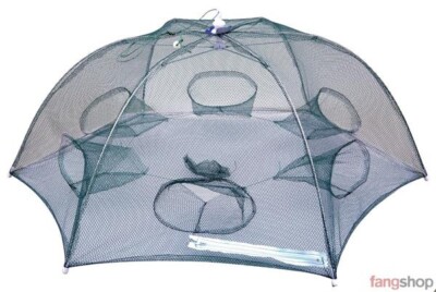 Lineaeffe Regenschirm Reuse UMBRELLA LOBSTER TRAP 6 Loch Fischfalle