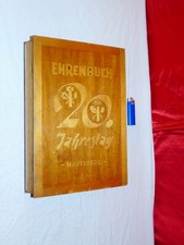 Havelberg Ehrenbuch PGH Handwerk Holz Intarsien Schatulle Truhe DDR VP NVA KVP