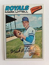 1977 Mark Littell #141 2026 Topps Heritage 50th Anniversary Buyback Stamp +2