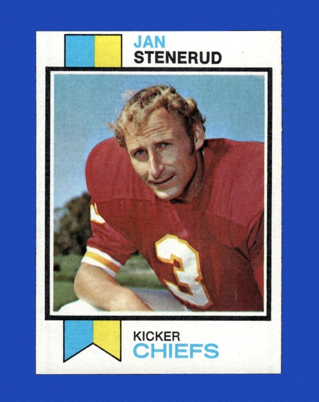 1973 Topps Set-Break #285 Jan Stenerud EX-EXMINT *GMCARDS*