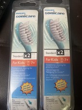 Philips Sonicare HX6032/94 Kids Replacement Toothbrush Heads - 4 Pack New OEM
