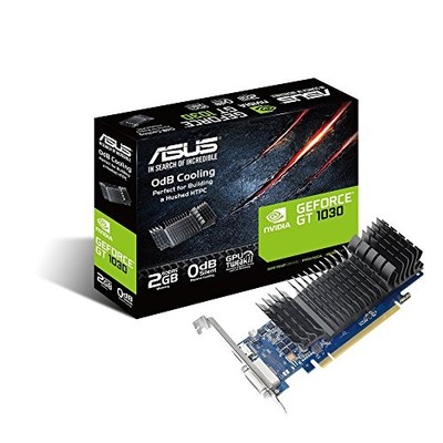 ASUS Vga Nvidia GT1030 2gb Gddr5 Dvi HDMI GT1030-SL-2G-BRK