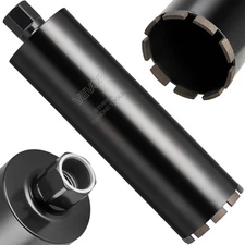 VEVOR Core Drill Bit Wet Diamond Core Bit 4-1/2 in Diameter 14 in Depth Concrete