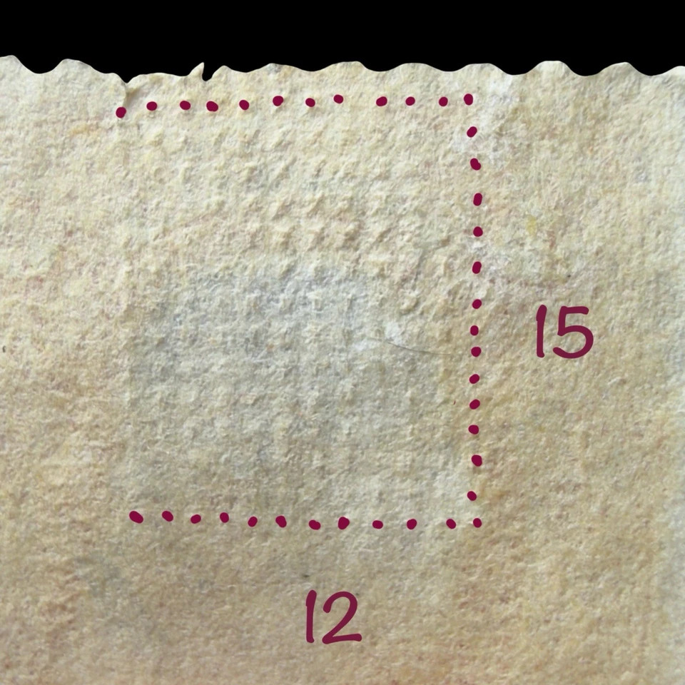 US SCOTT # 94 a 🖤 PARRILLA DIVIDIDA RODILLO FINAL VARIEDAD F? Washington 3 centavos 1867-68 Foto 4 de 4