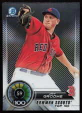 Jay Groome 2018 Bowman Bowman Chrome Scouts' Top 100 #BTP-59 Boston Red Sox