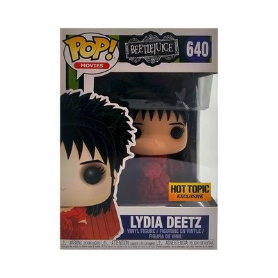 Beetlejuice Lydia Deetz Hochzeitsoutfit Hot Topic Exc Funko Pop #640 mit Protector