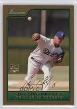 2006 Bowman Draft Gold Chad Billingsley #BDP20 0i6