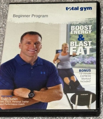 Total Gym Beginner Program Boost Energy & Blast fat DVD