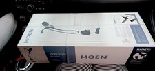 Moen Brecklyn 82611BL Matt Black Shower Head Single Handle Wall Mount Faucet