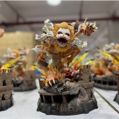 Giant Studio Attack On Titan Jaw Titan Resin Statue Agito No