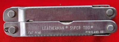 Collectible 1983 Vintage Leatherman Super Tool Pat Pend US Portland Used