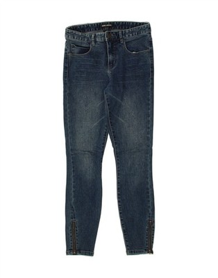 BILLABONG Damen Mid Rise Skinny Jeans W27 L28 Blau Baumwolle NU09