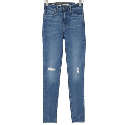 Levi's Jeans 721 High Rise Skinny Damen Stretch Slim Cd2 Größe W26 L32