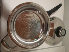 AMC Premium Cooking System HotPan Bratpfanne Pfanne mit Deckel, 3 ltr. 28 cm