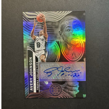 Avery Johnson 2021-22 Illusions Trophy Collection Signatures Auto
