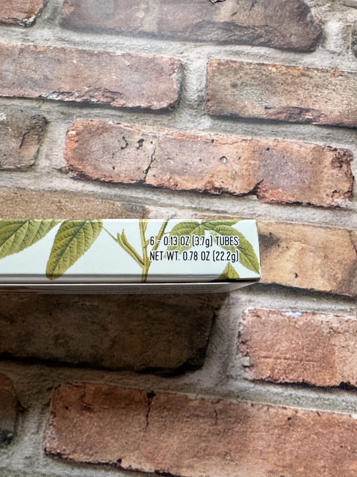 Juego de bálsamo labial hidratante Trader Joe's 6 sabores surtidos en caja regalo limitado NUEVO Foto 3 de 3