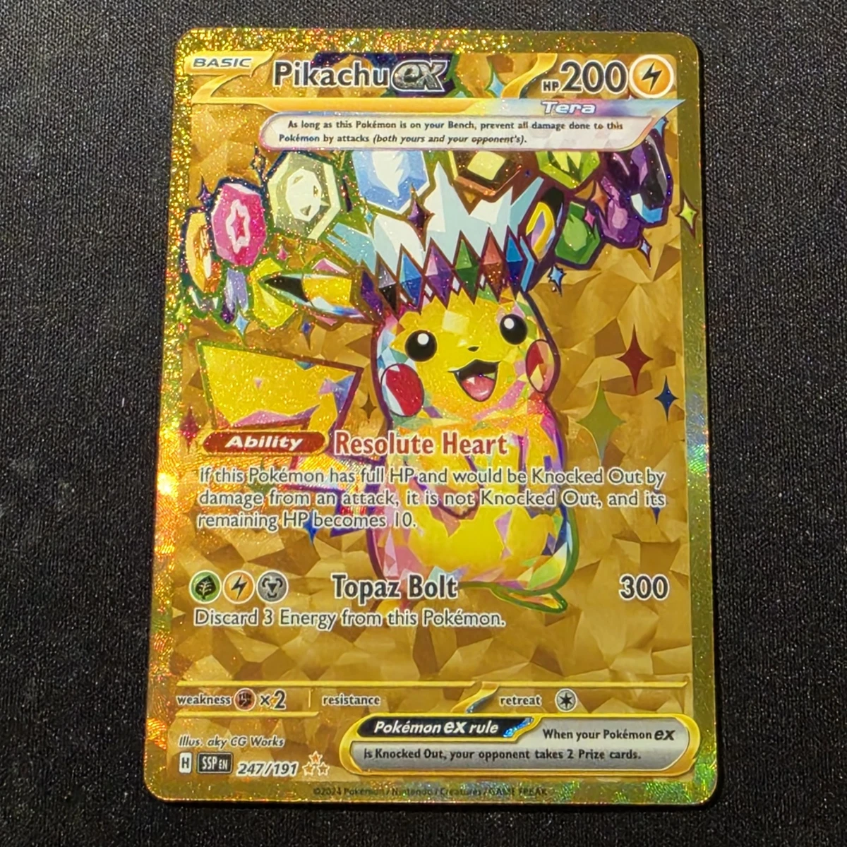 Pikachu Ex Pokémon TCG Cards for sale | eBay
