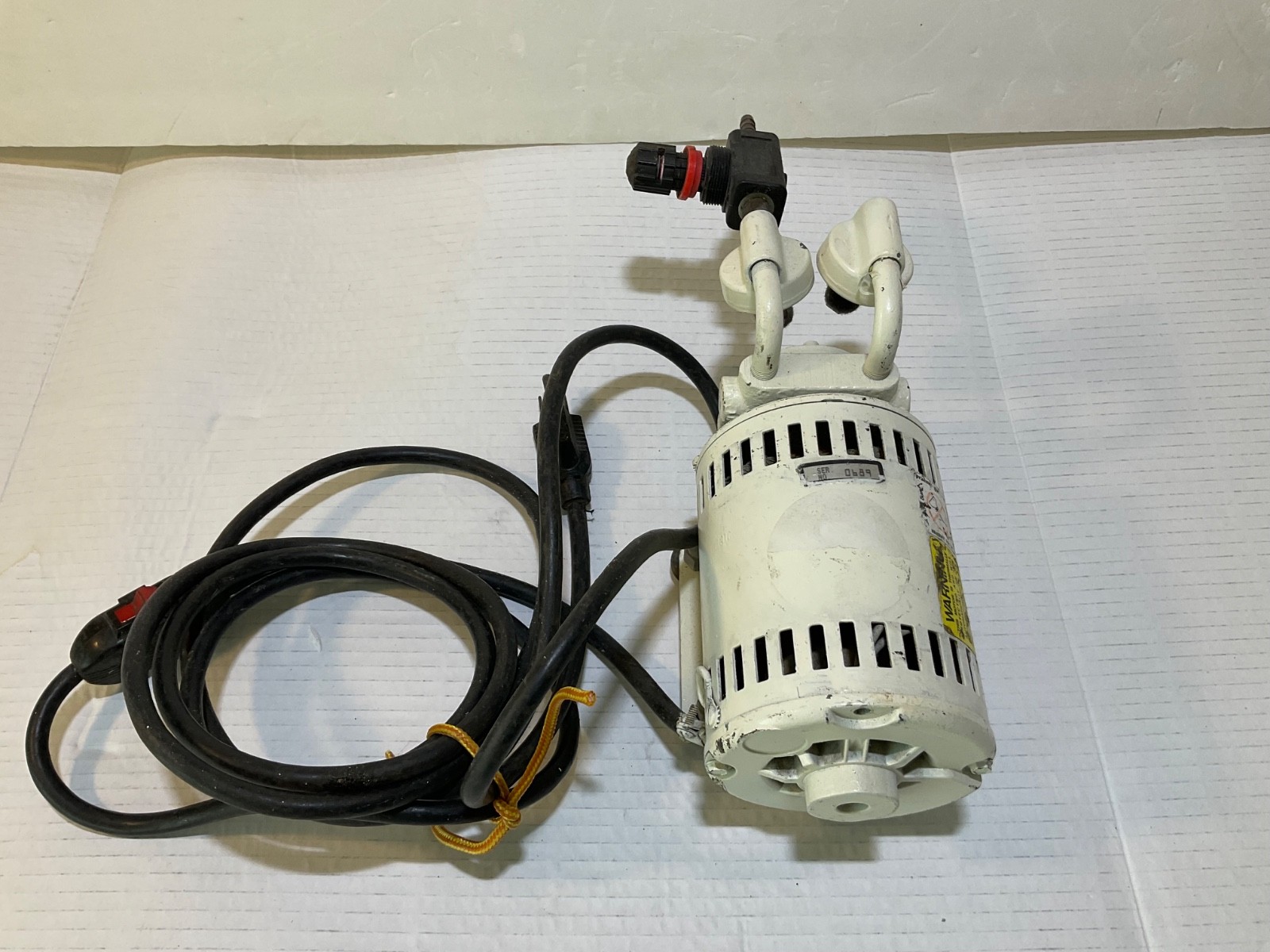 Allegro Industries One Phase Sampling Rotary Vane Pump  