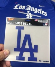 Los Angeles Dodgers LA Logo Decal Multi Use Sticker Car Laptop Helmet Window
