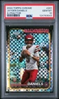 2024 TOPPS CHROME X-FRACTOR #201 JAYDEN DANIELS PSA 10