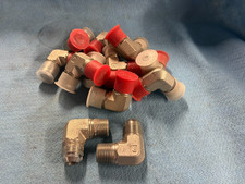 PARKER 90° ELBOW FITTING 1/2" NPT 5/8" JIC (LOT OF 12)