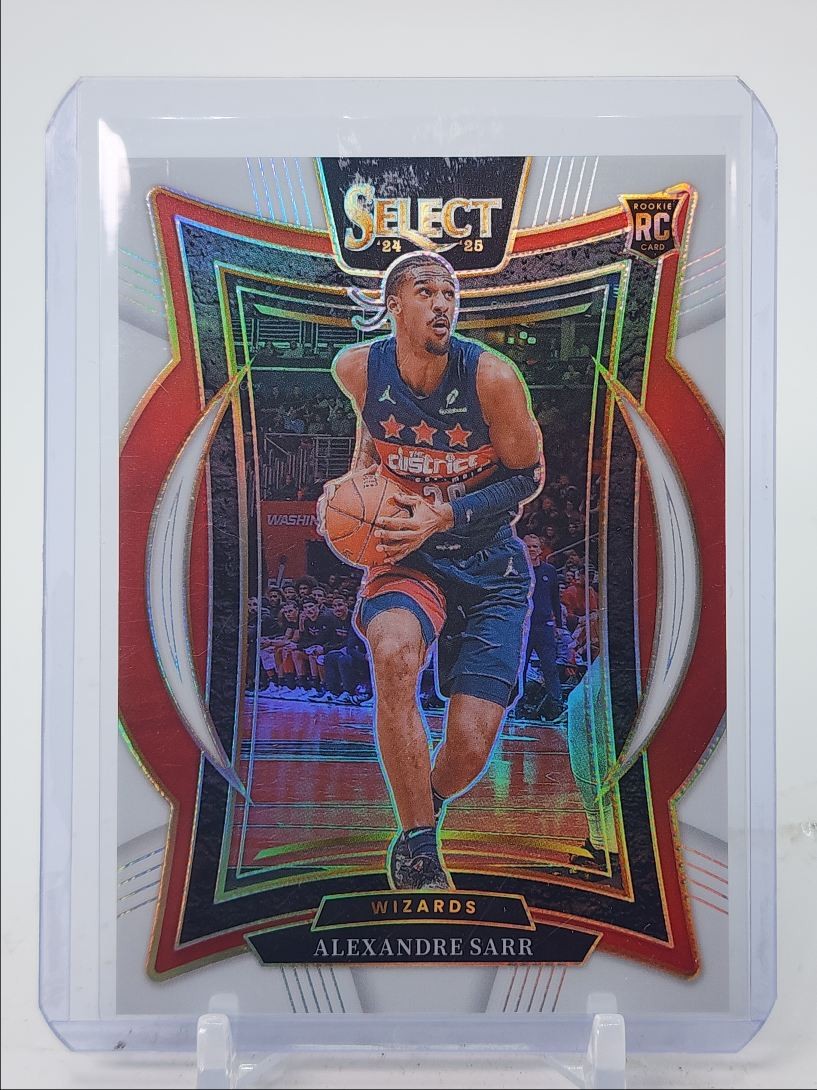 ALEXANDRE SARR 2024-25 SELECT CONCOURSE ROOKIE WHITE PRIZM B RC /149 Q2754