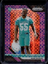 2018 Panini Prizm Jerome Baker RC Purple Power Rookie #/49 Dolphins