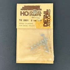 Detail Associates TK 2801 HO Scale Brake Cylinders For Diesel Trucks (Pack of 8)