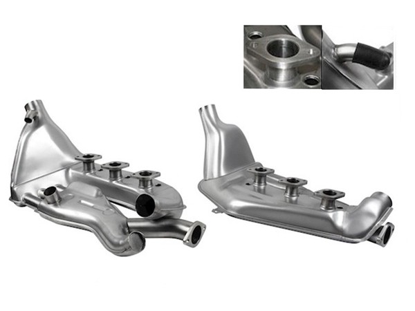 2X SSI Edelstahl WäRmetauscher Porsche 911 2.4 2.7 L Set L R-image