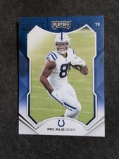2021 Playoff Mo Alie-Cox #60 Indianapolis Colts Football Card