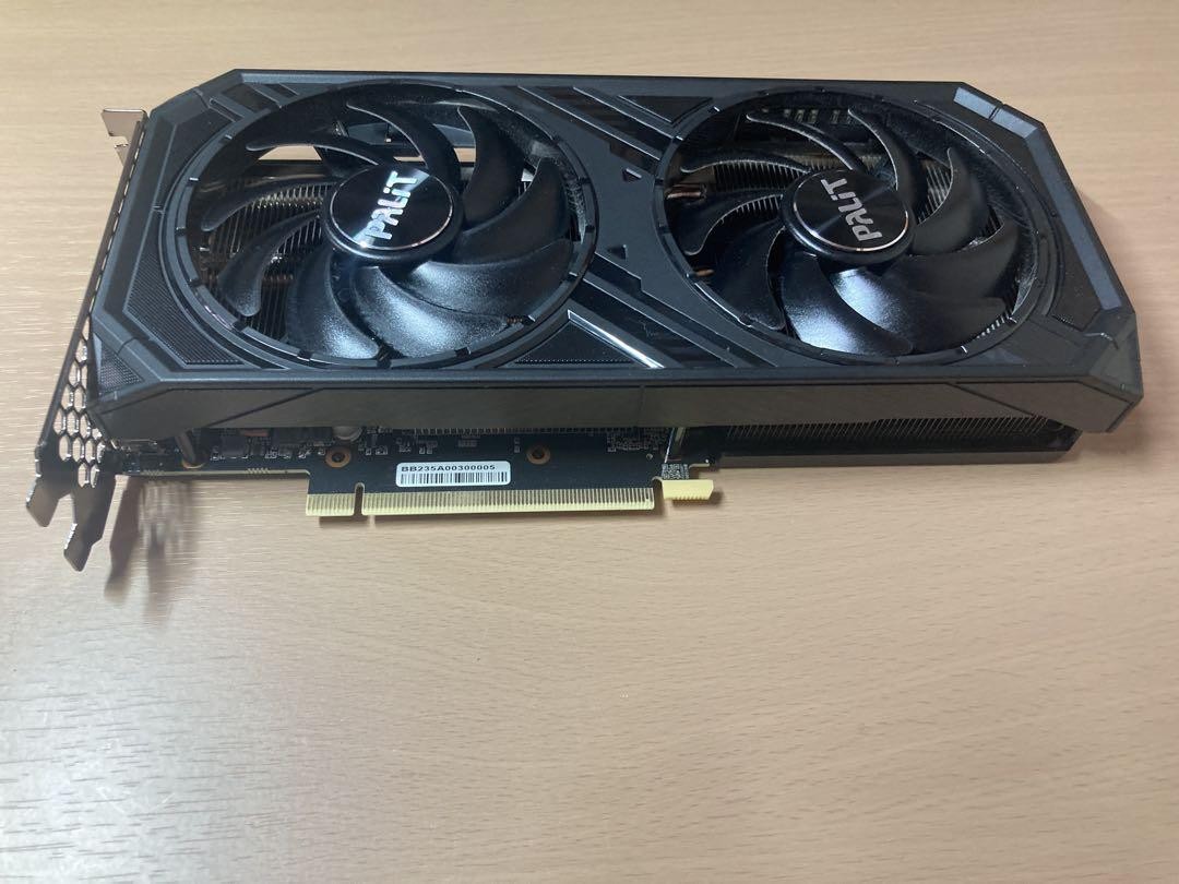 Palit GeForce RTX 4060 Ti Dual 8GB Used, tested, no