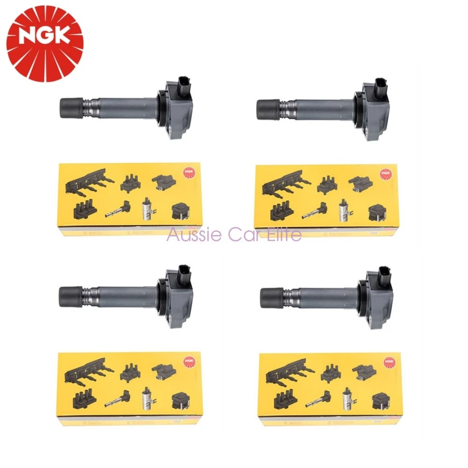 30520RNAA01 4pcs NGK OEM Ignition Coil For 2006-2011 Honda Civic FA Sedan 1.8 - Image 2 of 4