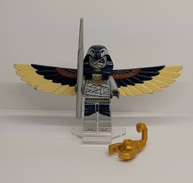 LEGO Flying Mummy Minifigure with Spear & Scorpion Pharaoh's Quest pha005