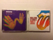 PAUL McCARTNEY & ROLLING STONES 2 CD LOT - WINGSPAN & FORTY LICKS - 80 TRACKS!!