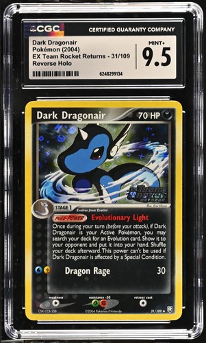 Dark Dragonair graded CGC 9.5 for sale on eBay