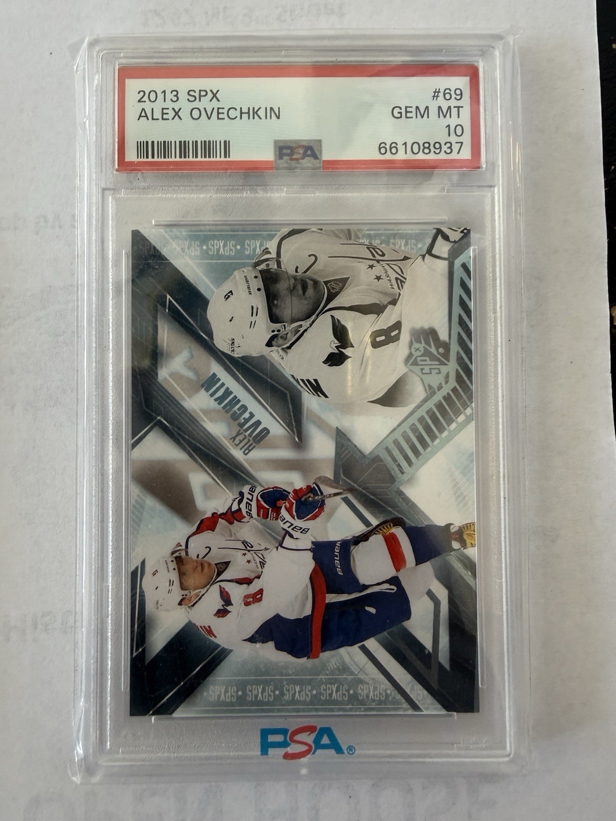 2013-14 Upper Deck SPX Alex Ovechkin #69 PSA Gem Mint 10