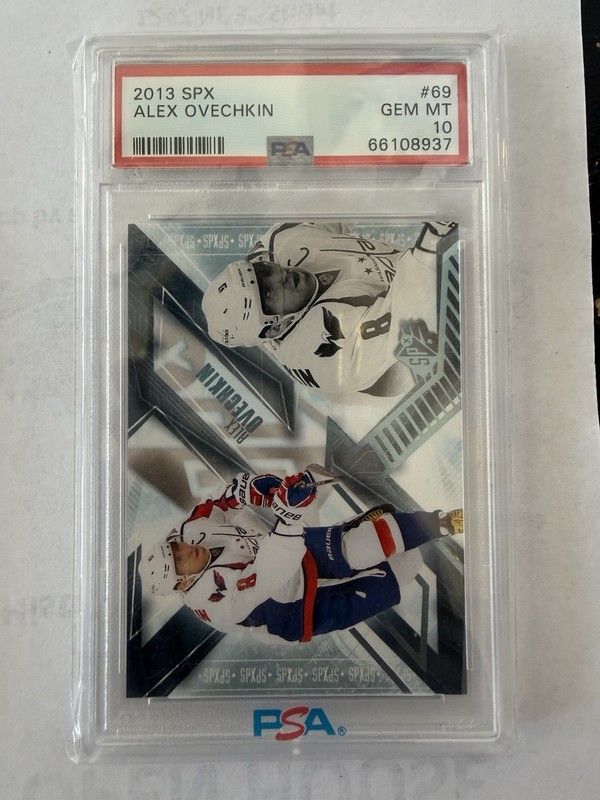 2013-14 Upper Deck SPX Alex Ovechkin #69 PSA Gem Mint 10