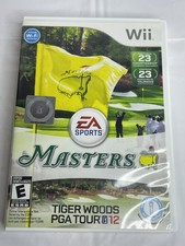 Tiger Woods PGA Tour 12 The Masters Nintendo Wii Manual Included Tested Works