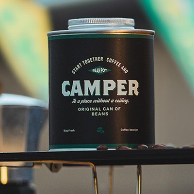 Kaffeedose Kaffeebohnen Vorratsbehälter für Bonbonsalze Loseblätter Tee