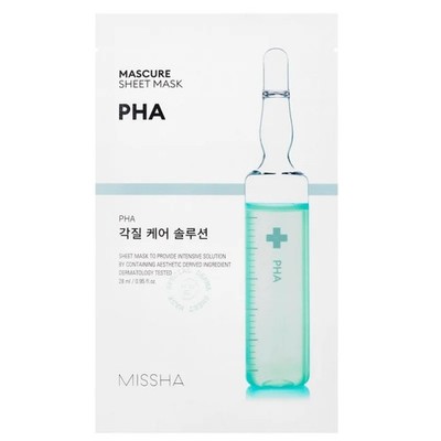 Missha Mascure Peeling Solution Tuchmaske PHA - 28 ml