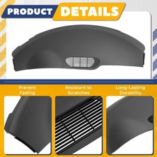 For Chevrolet Camaro 97 98 99 Upper Dash Pad Panel Replacement Abs Black For Chevrolet Camaro 97 98 99 Upper Dash Pad Panel Replacement Abs Black