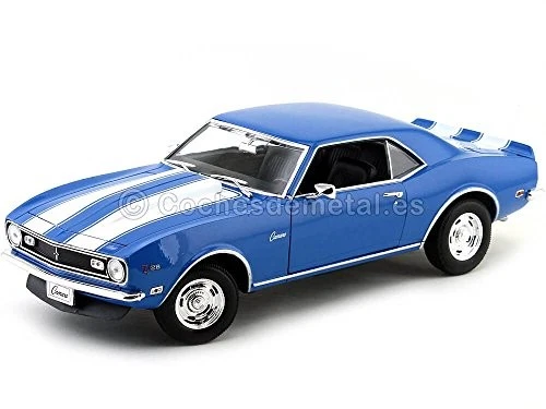 Chevrolet Camaro Z28 1968 Welly NEX escala 1/24 22448W - rojo Foto 3 de 3