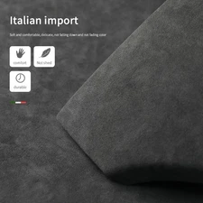 For BMW 5 Series E60 2004-2010 Car Center Console Armrest Box Cover Trim Suede