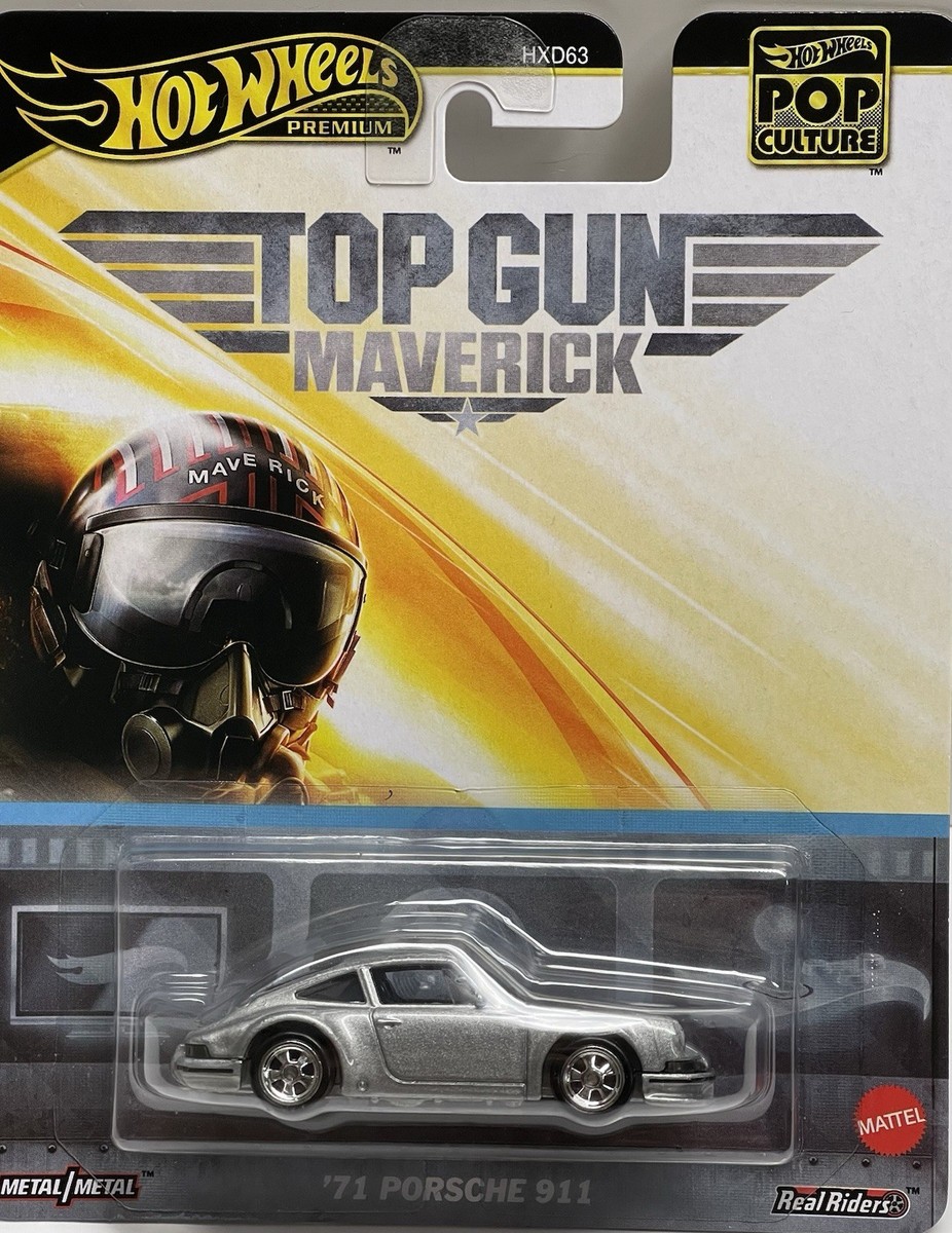 ホットウィール - 5台セット　ホットウィール　TOP GUN　&#39;71 PORSCHE 911 Hot Wheels '71 Porsche 911, Top Gun (2025 Car Culture / Pop