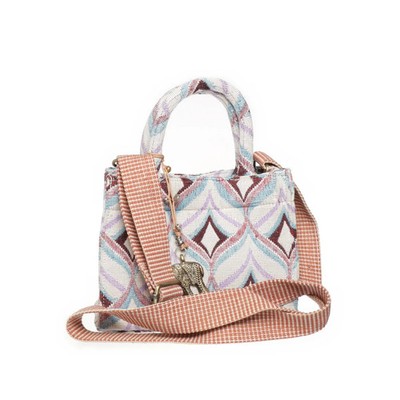 Anokhi, Umhängetasche, Damen, Baumwolle/Polyester, Mehrfarbig, 21, 5, 16 cm #2Fq