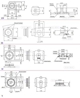 Steckverbinder Industrie Antenne Sockel Platine Kommunikation Generation Produkt